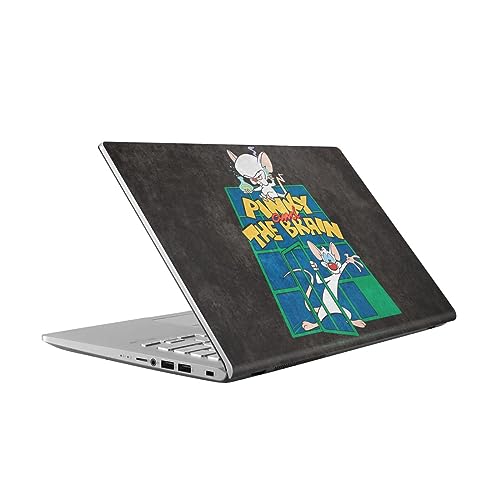 Skin ASUS Vivobook 14 X409FA autocollant vinyle protection ordinateur Animaniacs Pinky Brain