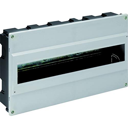 Solera 785 - Caja de distribución. De 348x188x55. Hasta 18 elementos. Color gris. Empotrar.