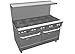 Southbend 4602DD Range, 60" Wide, 10 Burners with Wavy Grates (27,000 Btu), With