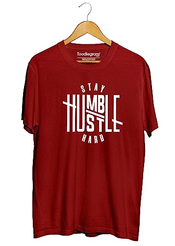 Image of Toodlegram Plus Size T-Shirt for Men, Roundneck, Halfsleeves, 100% Cotton, Soft Material, Comfortable & Leight Weight, USA Badge Gym Unisex T-Shirt