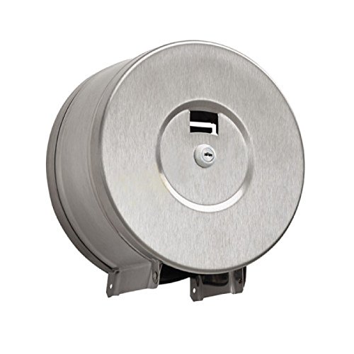 TAP France 0001632 Distributeur de Papier Hygiènique, Acier 200m, 220mm x 118mm x 230mm, Blanc Cover