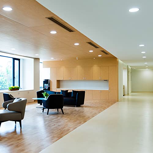 Maxxima 10 In. Recessed Commercial Led Downlight, Selectable Color Temperature/Wattage, Up To 3000 Lumens, Ul Listed, 0-10V Dimmable #TOP3