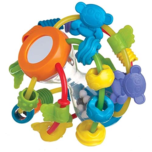 Playgro Motorikschleifen-Ball - Babyrasselball - Rasselball -...