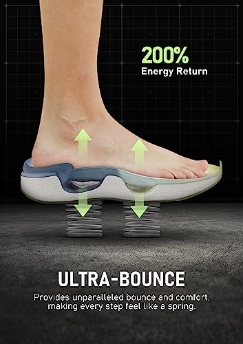 Image of ASIAN Men's TWINSPRING-02 Sports Running Shoes with Ultra Bounce,Twinspring Technology Lightweight TPU & TPR Sole with Memory Foam Insole Casual Sneaker Shoes for Men's