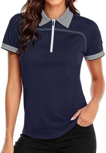 Little Beauty Womens Golf Shirt Short Sleeve Collared Polo Shirts...