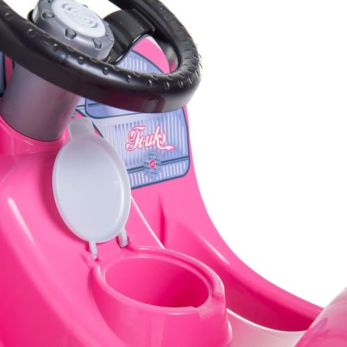 CARRINHO DE PASSEIO COM PEDAL FOUKS ROSA - CALESITA 996