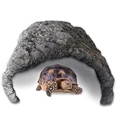 Amazon | Archnote 爬虫類 リクガメ シェルター 大型 亀 ロック