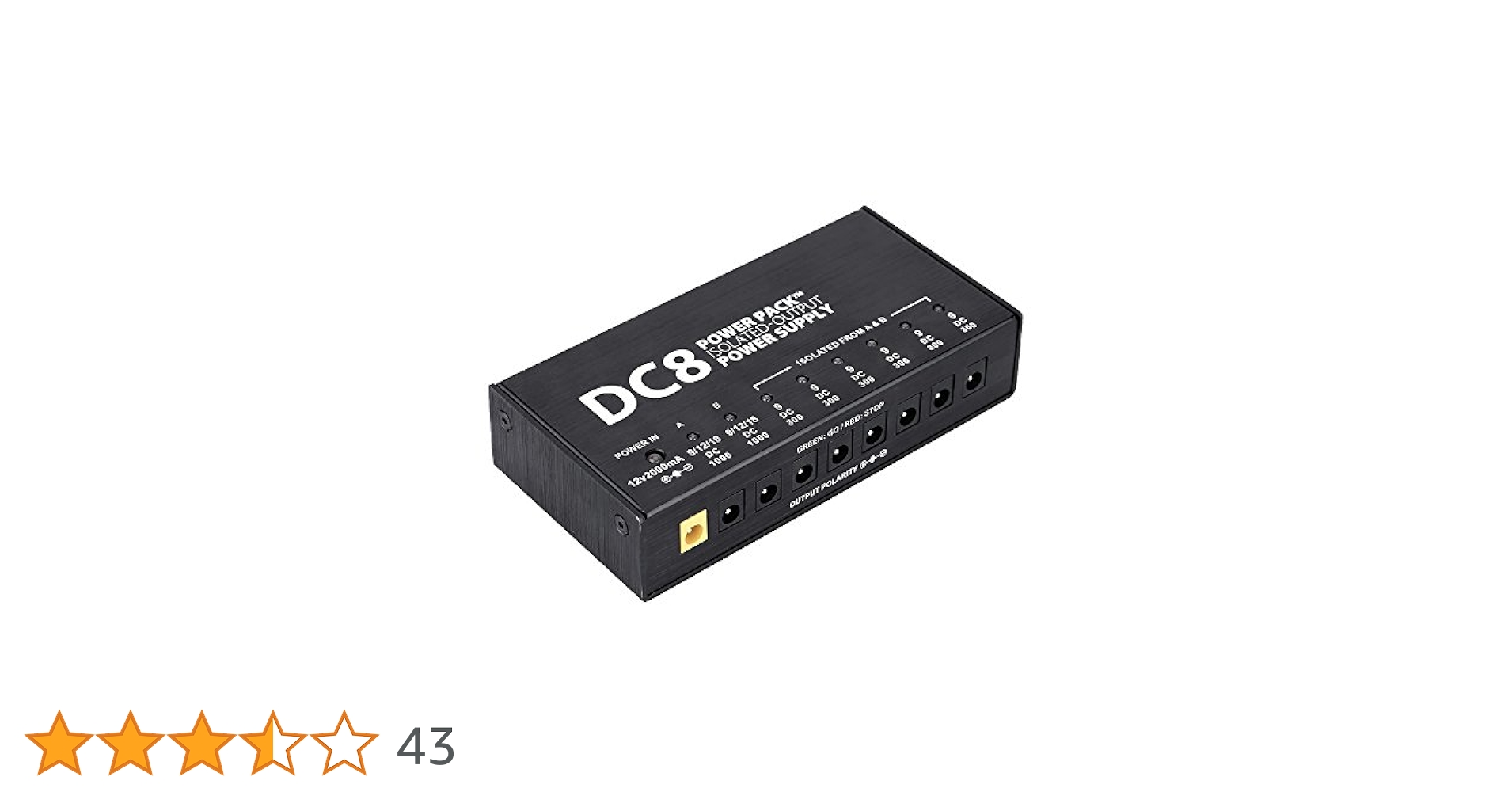 Amazon.co.jp: VITOOS DC8 Power Supply : Musical Instruments