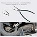 Electrical Disconnect Pliers, Automotive Electrical Connector Disconnect Pliers Long Spark Plug Removal Pliers, Fuel Line Plier Car Fuel Feed Pipe Plier Universal Pipe Clip Repair Tool (2pcs)