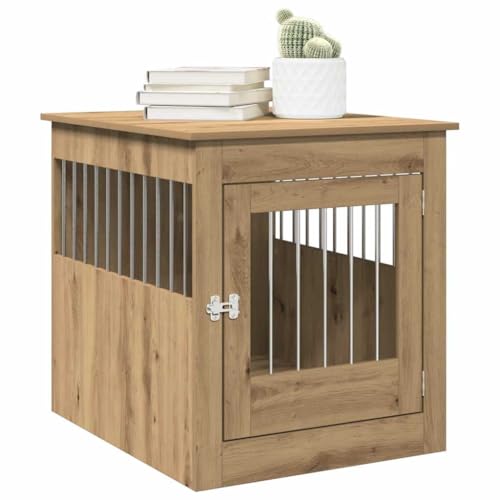 Cage pour chien design meuble intérieur pour stopper l'encombrement