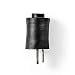 Produktbild NEDIS AVC26920BK CAVC26920BK Lautsprecherstecker, Nickel, schwarz, 25 Stück, Estándar