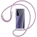 Produktbild mtb more energy® Handykette kompatibel mit Xiaomi Mi Note 10 Lite (6.47'') - Purple Unicorn - Smartphone Hülle zum Umhängen - Anti Shock Full TPU Case