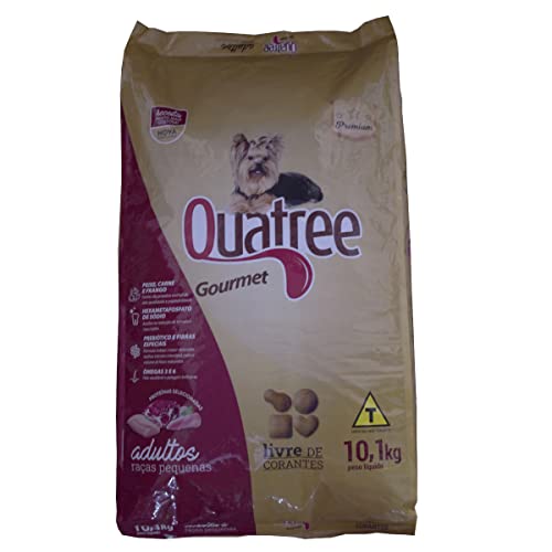 Ração Quatree Gourmet Adultos Raças Pequenas 10.1kg