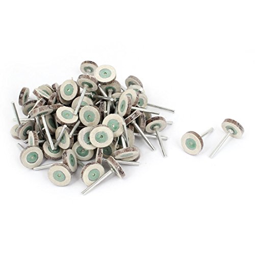 Aexit 400# 20x4x3mm Abrasives Round Shape Abrasive Polishing Flap Wheel Discs 100 Pieces Model:17as49qo642