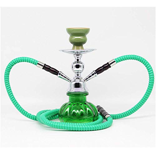 1pack10 inch premium hookah 2 hose set,shisha pipe hookah, mini p…