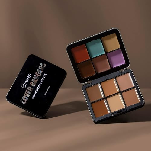Image of MARS Cover Rangers Creamy Concealer and Corrector Palette | Include Lip & Cheek Tint | Easy to Blend & Lightweight Concealer for Face Makeup (24 gm) (04-MULTICOLOR)