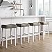 Nathan James 21401 Hylie Nailhead Wood Pub-Height Kitchen Counter Bar Stool 29