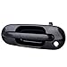 ECCPP Door Handles Exterior Outer Outside Passenger Driver Side Front Rear for 1997 1998 1999 2000 2001 for Honda for CR-V Black(4pcs)