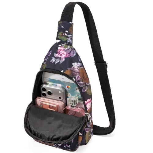 Image of Banelu Small Sling Backpack Crossbody Bags for Women Men, Sling Bag Cross Body Bag Fanny Packs Crossbody Purses