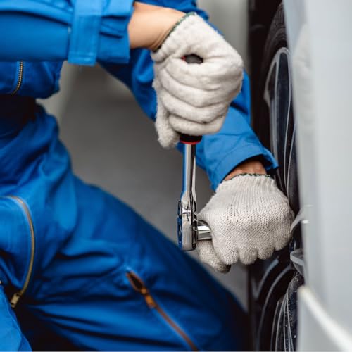 sourcing map 6-Point Socket 1/2" Drive by 7/16" SAE 3.09" Length Deep Socket CR-V Square Drive Sockets Mirror Polished Chrome Socket Hand Tool for Car Repair Mechanical Maintenance 6 sourcing map 6-Point Socket 1/2" Drive by 7/16" SAE 3.09" Length Deep Socket CR-V Square Drive Sockets Mirror Polished Chrome Socket Hand Tool for Car Repair Mechanical Maintenance - Image 6