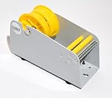 Etikettenspender aus Stahl, Industriequalität, Breite nach Auswahl (77 mm Breite)