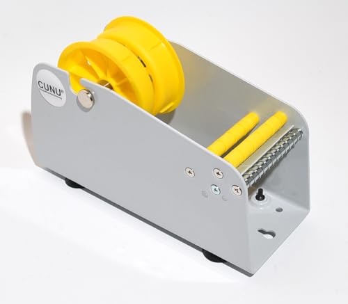 Etikettenspender aus Stahl, Industriequalität, Breite nach Auswahl (77 mm Breite)