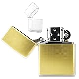 in Select Lighter Case Compatible Zippo Standard Size - Anti-Slip Transparent Cover with Micro Dots, Shockproof Scratchproof Protective (Lighter not Included)