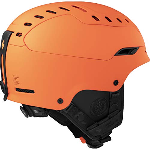 Sweet Protection Switcher Mips Helmet - Hybrid Hardshell Snowboarding And Ski Helmet Equipped With Ventilation And Audio Ready System, Matte Flame Orange, Small/Medium/Medium #TOP1