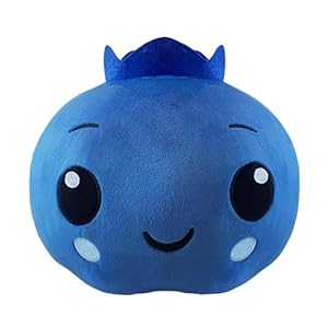 Generisch Blueberry Plusz Poduszka Dekoracyjna