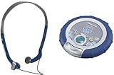 Panasonic SL-SW950 Shockwave Portable CD Player (Blue and White)