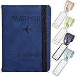 【Utilisation】Ce protège-passeport est simple et à la mode, ce qui en fait un choix idéal pour les voyages d'affaires. Nos étiquettes à bagages sont polyvalentes. Il peut être solidement attaché à votre valise, sac de voyage, etc.