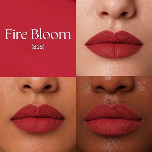 Image of BARELOVE SLAY All Day Non-Drying Liquid Lipstick for Women with Matte Finish One Swipe Application | Highly Pigmented |Smooth Glide Formula | Long Lasting | Transferproof | 12 ml | 818-FIRE BLOOM
