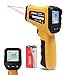Acocodi Thermomètre infrarouge industriel - 58℉-1022℉ (-50℃ à 550℃) - Pistolet de température numérique multifonction - Ne convient pas aux humains - Degré d'émission réglable DS 12:1