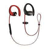 【Empareje 2 dispositivos con un par de auriculares】Los auriculares Bluetooth pueden emparejar hasta dos dispositivos Bluetooth diferentes al mismo tiempo. Puede conectarlos fácilmente y, al mismo tiempo, asociar los auriculares con dos dispositivos compatibles con Bluetooth.