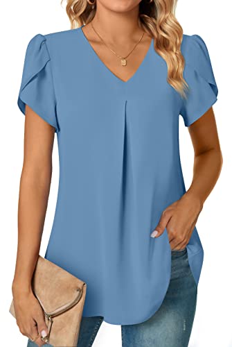Anyally Women's Summer Tunic Tops Dressy Casual...