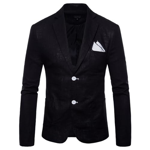 Veste de costume légère en chanvre respirante et infroissable