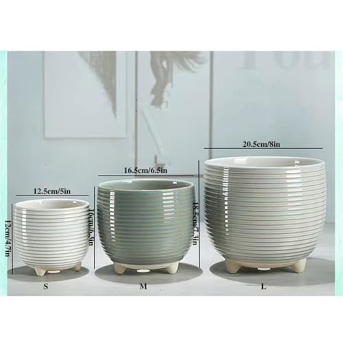 Pot de fleur en céramique pour salon moderne et usage domestique