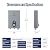 Westinghouse 11kW 240V Tankless Water Heater Electric, 2.6 GPM Instant Hot Water Heater, 2-3 Point of Use Hot Water, Wi-Fi Enabled, APOLO-11k