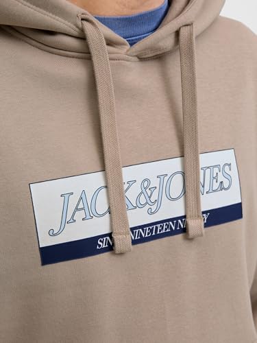 JACK & JONES Jorinwood Block Branding Sweat Hood – Ansicht 5