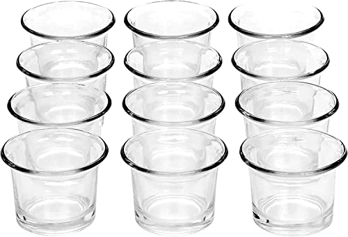 Hosley Unscented White Long Lasting Tea Lights Candles In Bulk 200 With 12 Pcs Clear Glass Oyster Tea Light Holders For Home Restaurants Shabbath Church Weddings Romantic Moments Party Spa Meditation #TOP5
