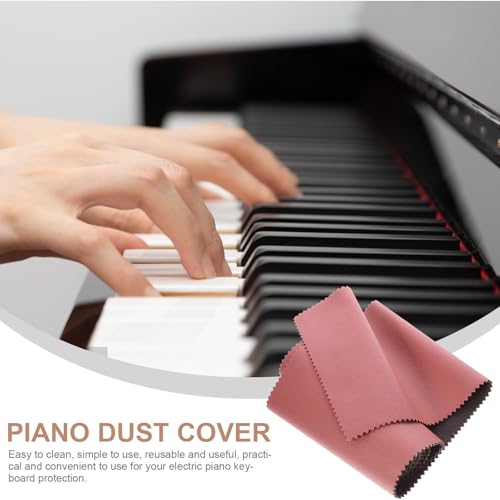 BESTonZON Abdeckung Für Klaviertastatur, Klavier Abdeckung Tastatur Klavierabdeckung Elektronische Klavier Abdeckung, Klavier Staubschutz, Klaviertastatur Staubschutz Für E Piano Tastatur