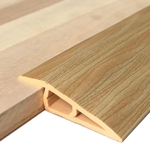 Floor Transition Strip Self Adhesive, PVC Durables Soft Plastic Edge