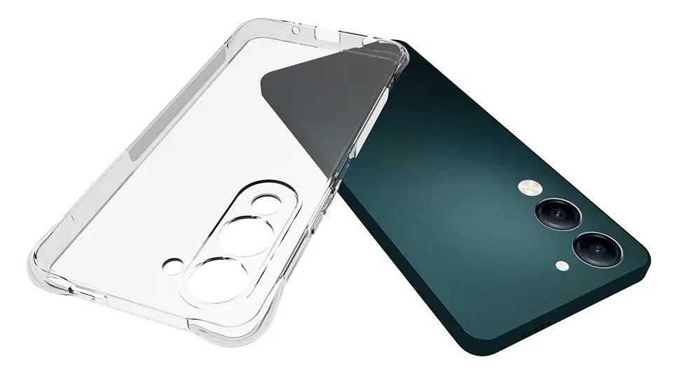 Image of Compatible for [ iQOO Z10 Lite ] Bumper Back Case Cover for [ iQOO Z10 Lite ] - Transparent