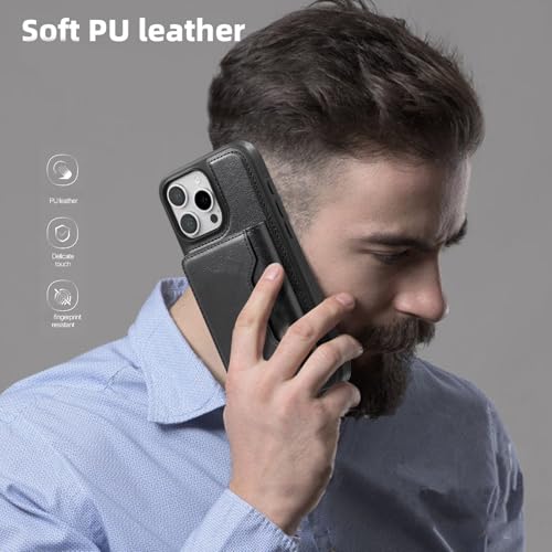 Housse iPhone 16 Plus gris pour déplacements professionnels et usage urbain
