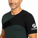 Fittest Pro Shoulder Ice Pack Wrap, HSA or FSA Eligible, Reusable Cold Therapy Wrap for Tendonitis, Swelling, Rotator Cuff, and Recovery - Shoulder Brace Compression Sleeve