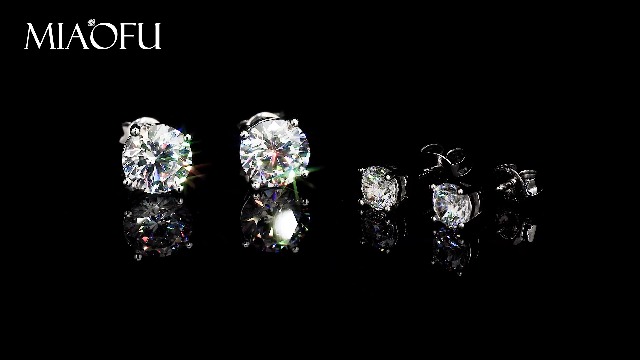 Orecchini di lusso pendenti trasparente di pietra principale zircone | Acquisti Online su
