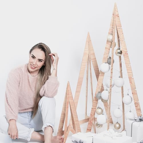 Reviews y listado de Arbol de navidad de madera comprados en linea. 23 Imagen adicional