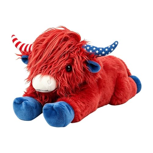 Peluche vache de 25 cm douce et réaliste pour la décoration de maison