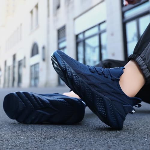 Image of DLWKIPV Womens Slip on Walking Tennis Shoes for Women Work Running Athletic Gym Sports Sneakers Lightweight Casual Shoe