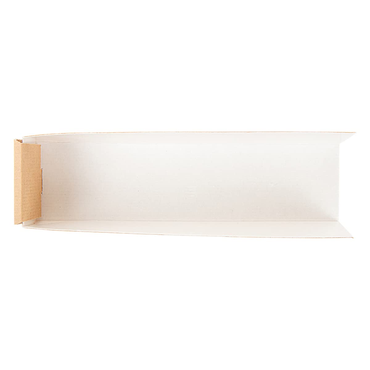 García de Pou - 200 unidades Palas Hot Dog 'Thepack' 220 G/M2 4,7X18,2X4 Cm Natural Cartón Ondulado Nano-Micro